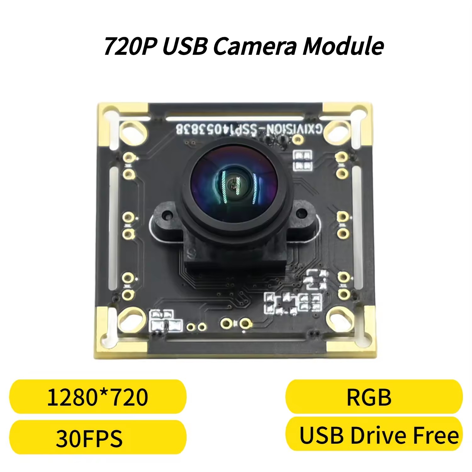 High Quality 720P HD 1MP USB Camera Module Hot Customized Laptop Camera Module